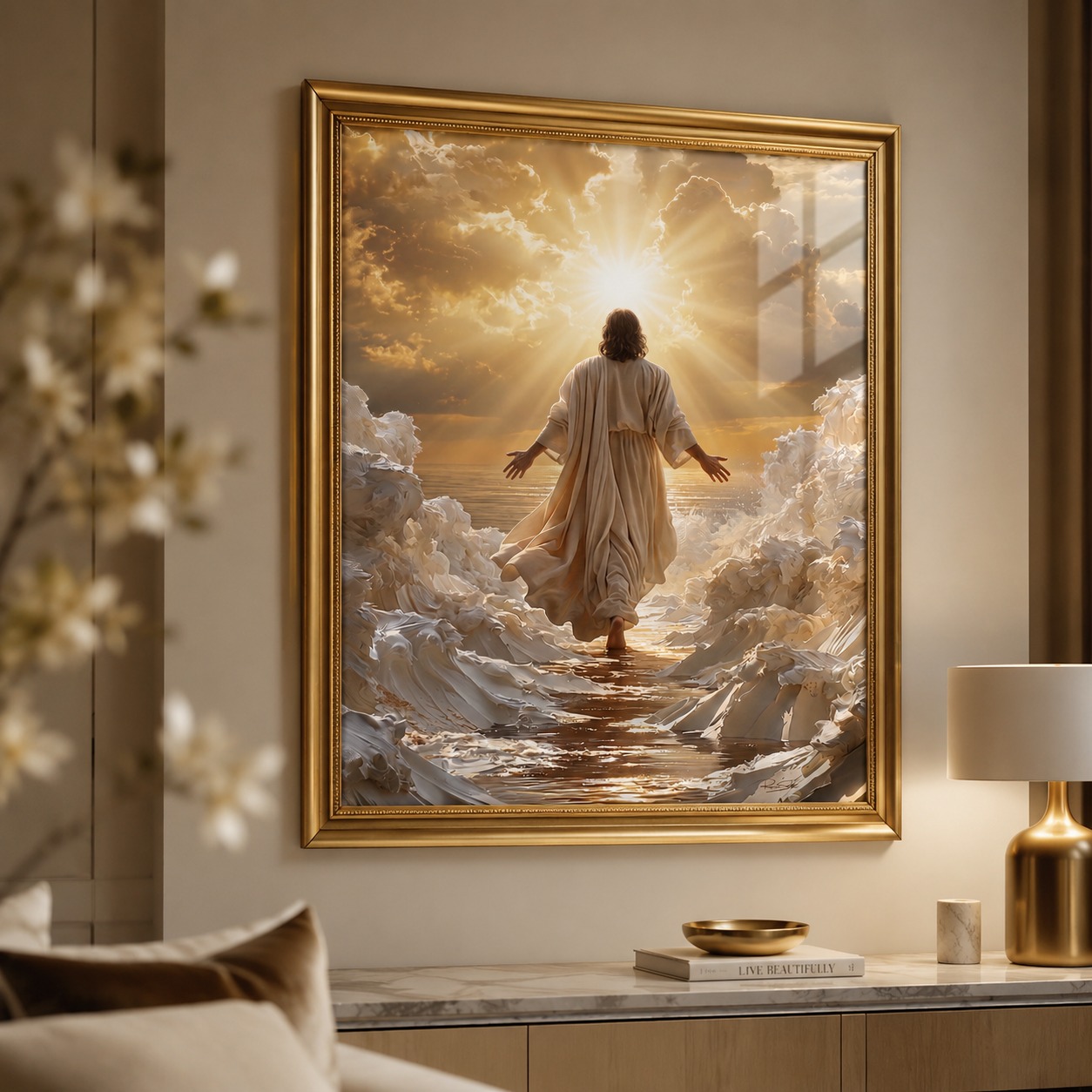 Arte Digital + Mockups - Jesus Sobre as Aguas 04